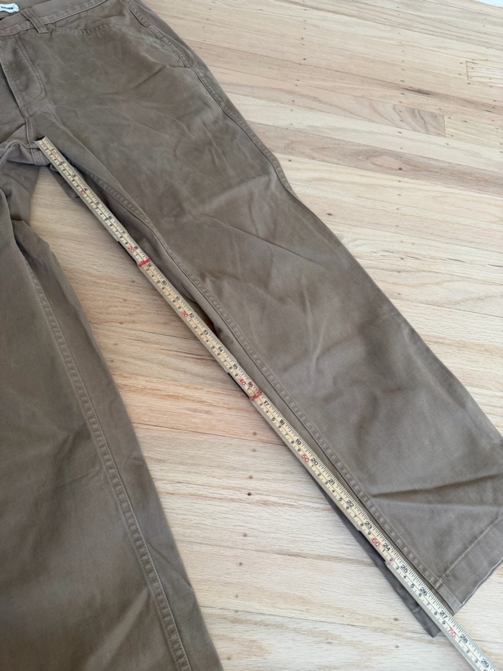 Taylor Stitch Camp Pants Tan Brown Mens Size 33 Neutral Spring Casual Minimalist - Picture 8 of 10
